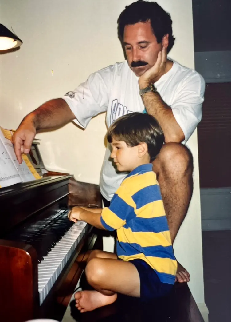 Jono and his father